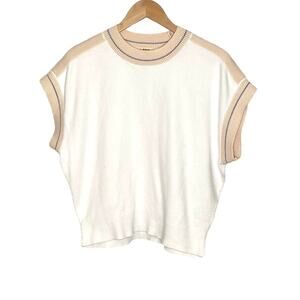 Bellerose Oversized Short Sleeve Sweater size 2 (US 8/10)